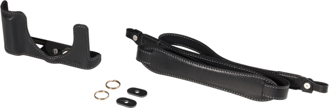SMALLRIG<br/>6274 - KIT DEMI-ETUI CUIR NOIR POUR L10