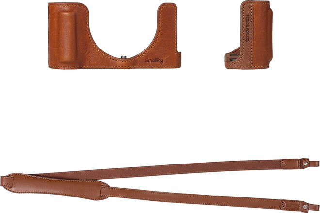 SMALLRIG<br/>6275 - KIT DEMI-ETUI CUIR MARRON L10