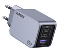 UGREEN<br/>charg sect 65w 3 ports gan + cable usb/c