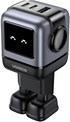 UGREEN<br/>charg sect robot gan 3 ports 65w gris