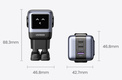 UGREEN<br/>charg sect robot gan 3 ports 65w gris