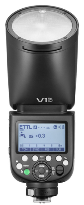 GODOX<br/>FLASH TETE RONDE V1PRO C POUR CANON