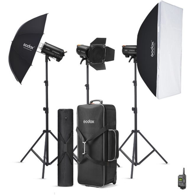 GODOX<br/>KIT FLASH STUDIO QT600IIIM