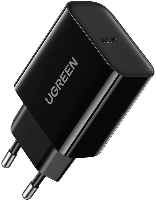 UGREEN<br/>chargeur secteur usb-c 20w noir