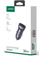 UGREEN<br/>chargeur voiture usb-c + usb-a 30w