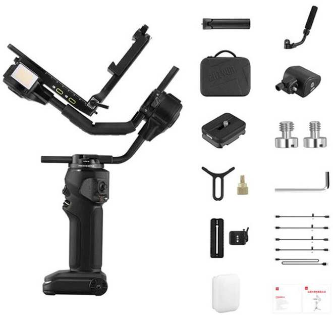 ZHIYUN<br/>STABILISATEUR CRANE 4 COMBO