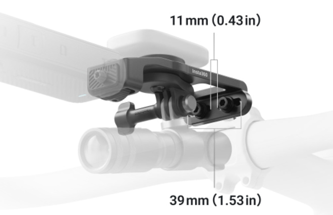 INSTA360<br/>SUPPORT VELO CAMERA ACTION