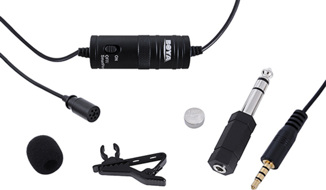 BOYA<br/>MICROPHONE LAVALIER BY-M1