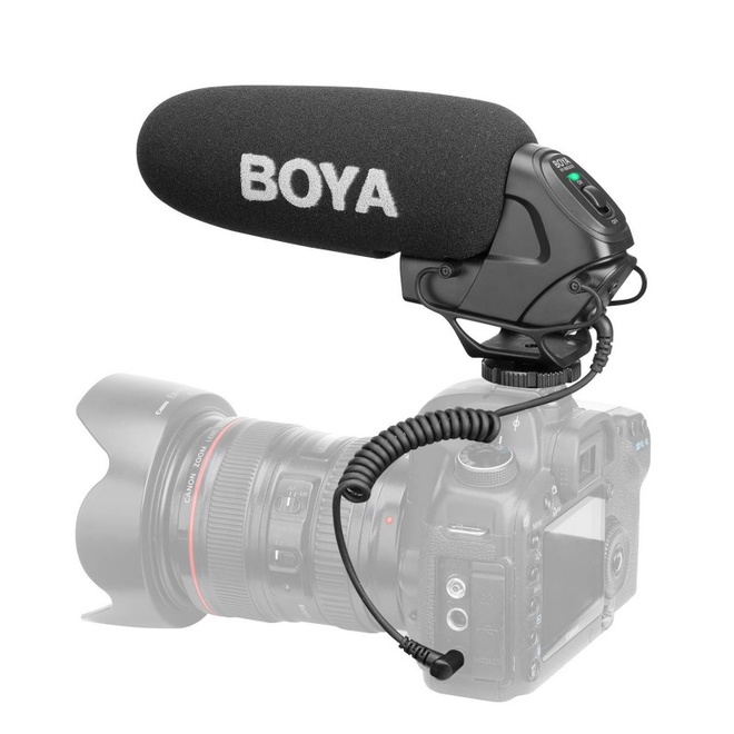 BOYA<br/>MICROPHONE CANON A CONDENSATEUR BM3030