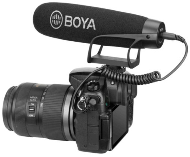 BOYA<br/>MICROPHONE CANON A CONDENSATEUR BM2021