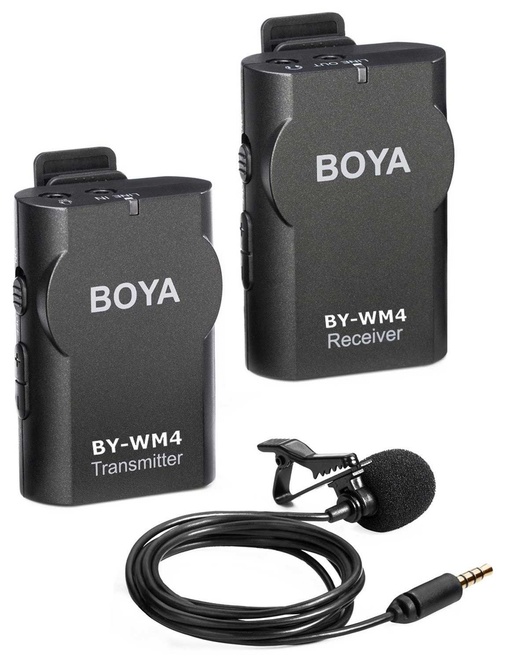 BOYA<br/>MICROPHONE HF SANS FIL WM4 PRO KIT 1