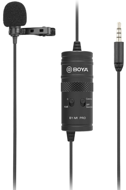 BOYA<br/>MICRO LAVALIER BY-M1 PRO