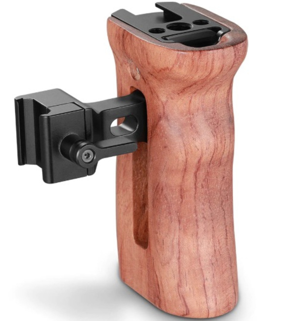 FEELWORLD<br/>SMALLRIG 21878 POIGNEE LATERALE BOIS