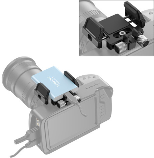 SMALLRIG<br/>2343 - SUPPORT UNIVERSEL SSD EXTERNE