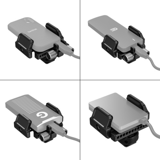 SMALLRIG<br/>2343 - SUPPORT UNIVERSEL SSD EXTERNE
