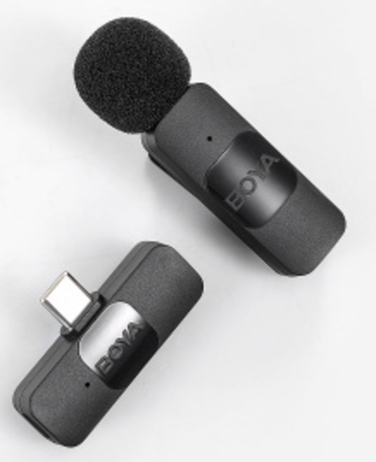 BOYA<br/>BY-V20 V2 MICRO SANS FIL POUR USB-C 2X