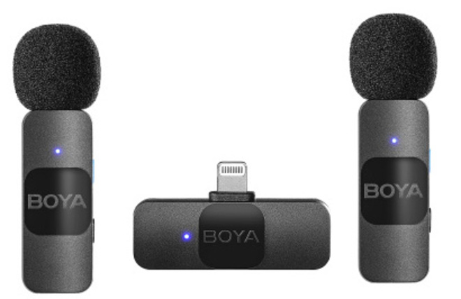 BOYA<br/>BY-V2 V2 MICRO SANS FIL 2TX + 1RX LIGHT