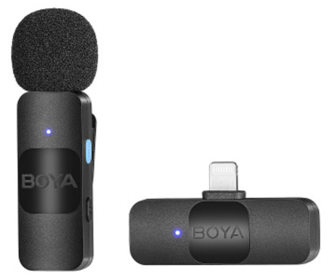 BOYA<br/>BY-V2 V2 MICRO SANS FIL 1TX + 1RX LIGHT