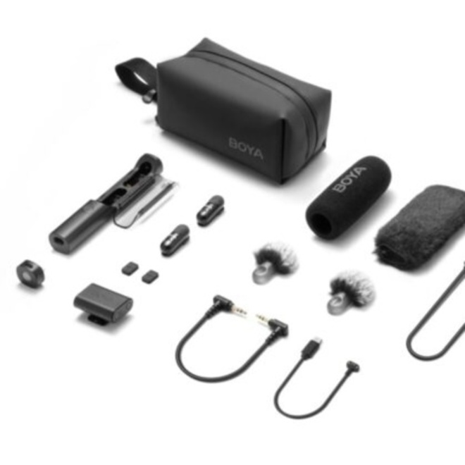 BOYA<br/>MAGIC 03 WIRELESS MIC 2TX + 2RX TYPE C