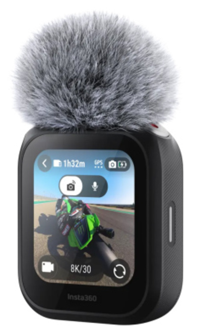 INSTA360<br/>TELECOMMANDE GPS AVEC MICRO