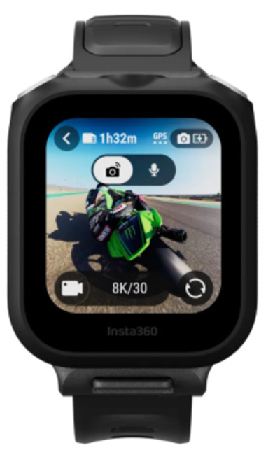 INSTA360<br/>TELECOMMANDE GPS AVEC MICRO