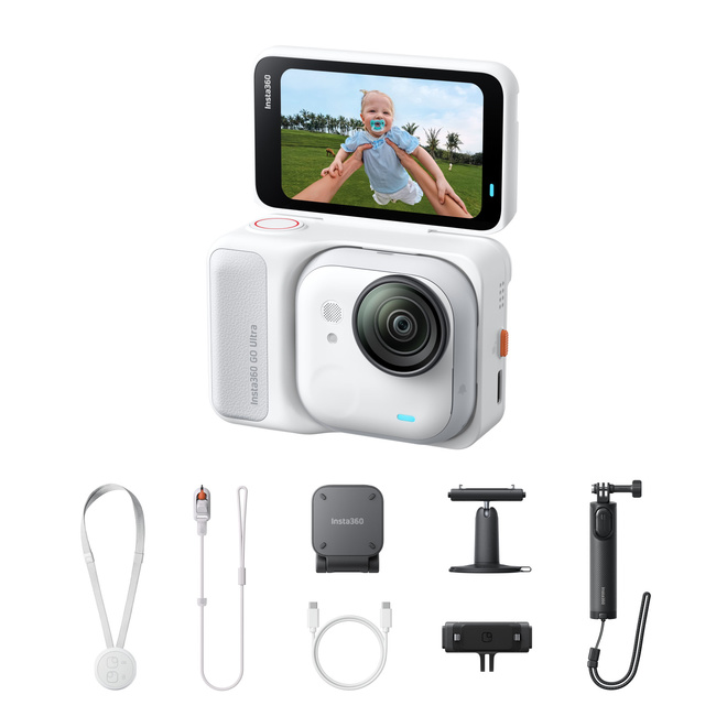 INSTA360<br/>GO ULTRA CREATOR BUNDLE BLANC