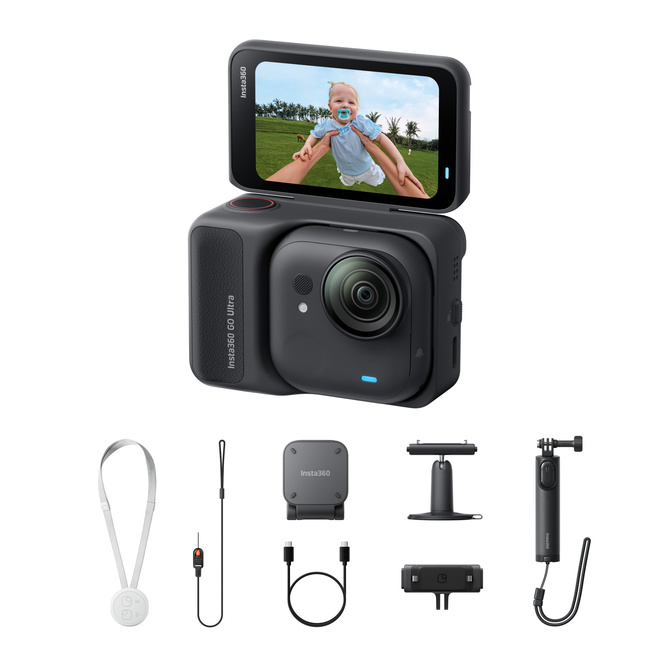 INSTA360<br/>GO ULTRA CREATOR BUNDLE NOIR
