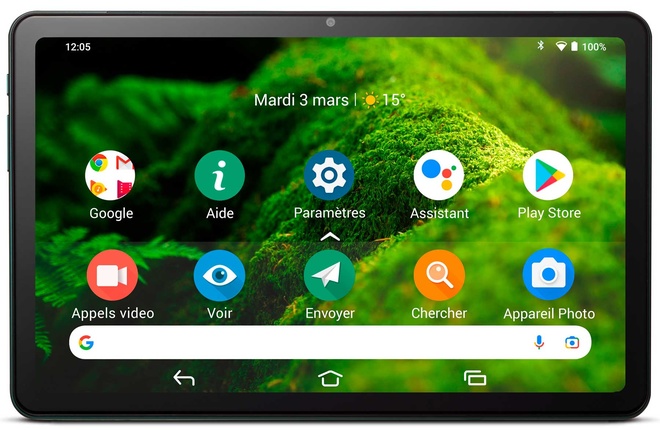 DORO<br/>tablette 10.4 senior verte