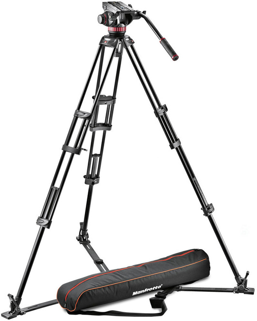 MANFROTTO<br/>TREPIED 546 VIDEO + ROTULE 502A