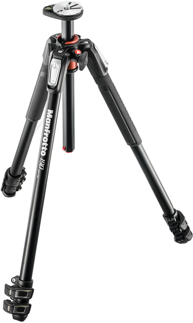 MANFROTTO<br/>TREPIED MT190XPRO3 PRO ALU 3 SECT NOIR