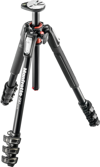 MANFROTTO<br/>TREPIED MT190XPRO4 PRO ALU 4 SECT NOIR