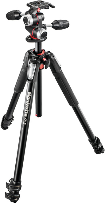 MANFROTTO<br/>TREPIED MK055XPRO3-3W PRO + ROTULE 3D