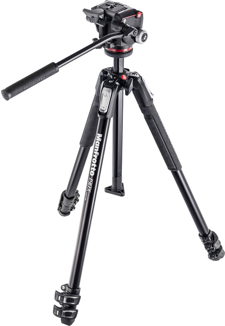 MANFROTTO<br/>TREPIED MK190X3-2W+ROTULE MHXPRO-2W