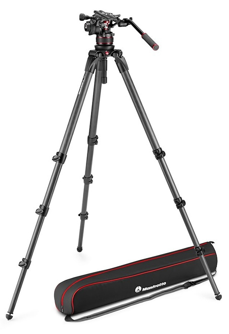 MANFROTTO NITROTECH monopied 612 + 536.