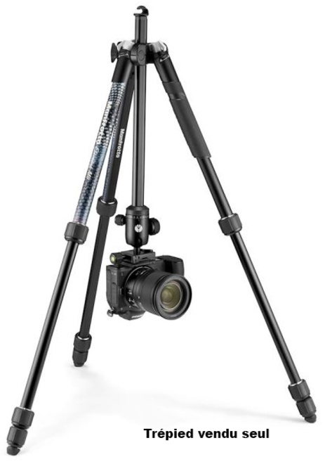 MANFROTTO<br/>TREPIED MKELMII4 ELEMENT TRAVELLER NOIR