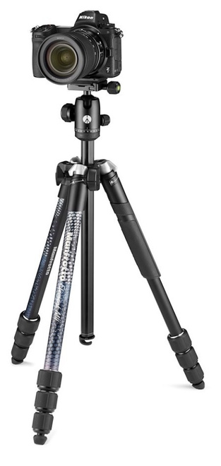 MANFROTTO<br/>TREPIED MKELMII4 ELEMENT ALU NOIR