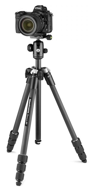 MANFROTTO<br/>TREPIED ELEMENT M II MOBBT CF BK 4