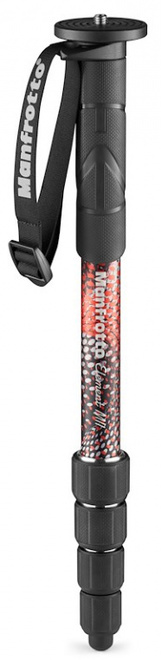 MANFROTTO<br/>MONOPODE ELEMENT MII ROUGE