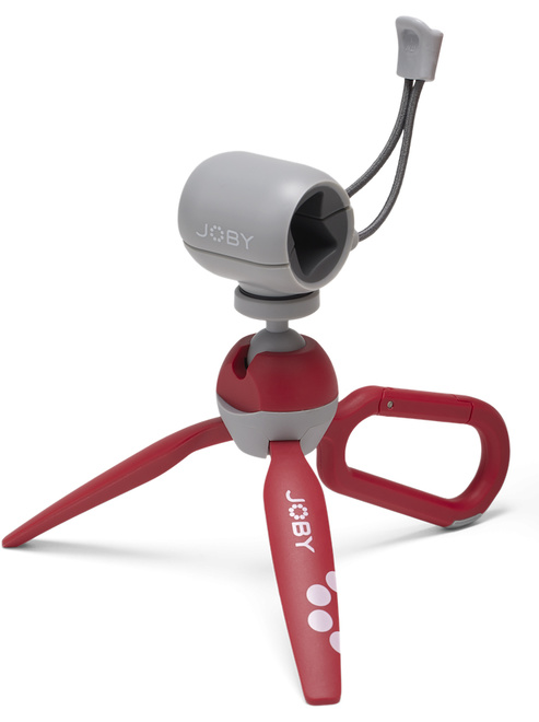 JOBY<br/>MINI TREPIED HANDYPOD CLIP ROUGE