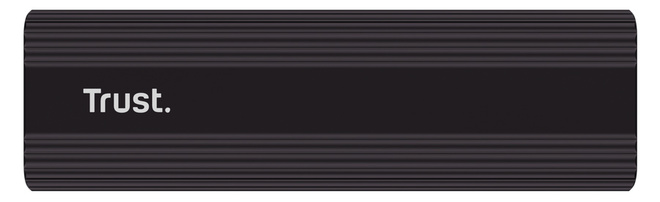 TRUST<br/>boitier compact usb-c/a pour carte ssd.