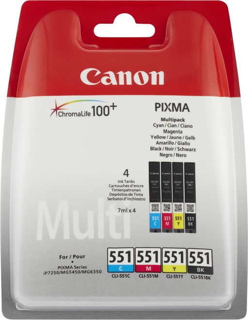 CANON<br/>pack 4cart p/mg5450/mg6350/mx925