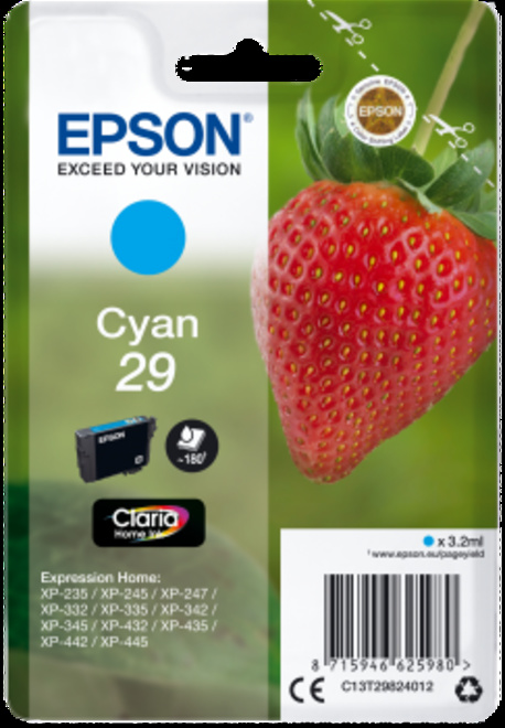 EPSON<br/>cyan serie fraise type 29