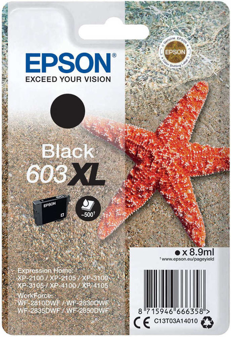 EPSON<br/>cart noire XL etoile de mer