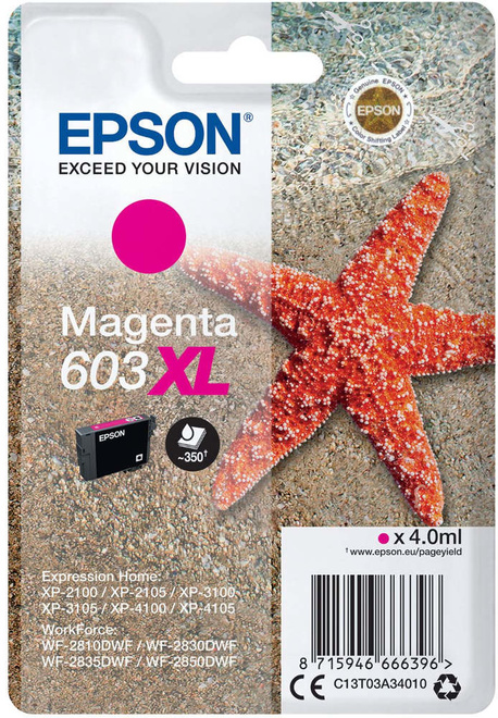 EPSON<br/>cart magenta XL etoile de mer