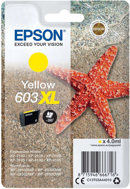 EPSON<br/>cart jaune XL etoile de mer