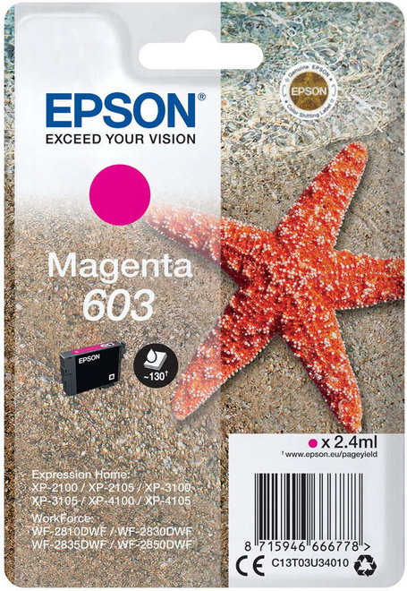 EPSON<br/>CART MAGENTA ETOILE DE MER