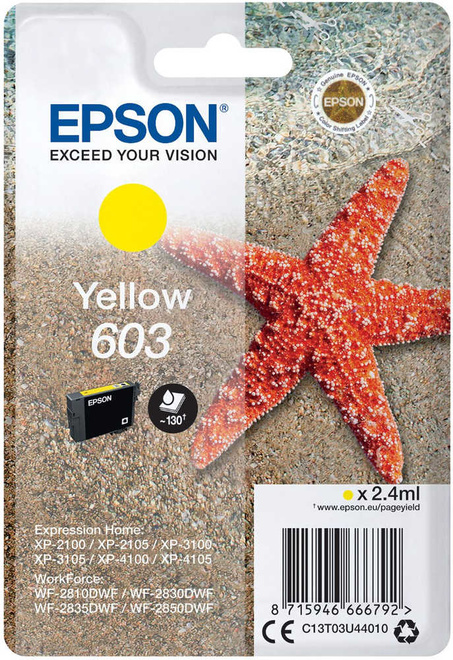 EPSON<br/>CART JAUNE ETOILE DE MER