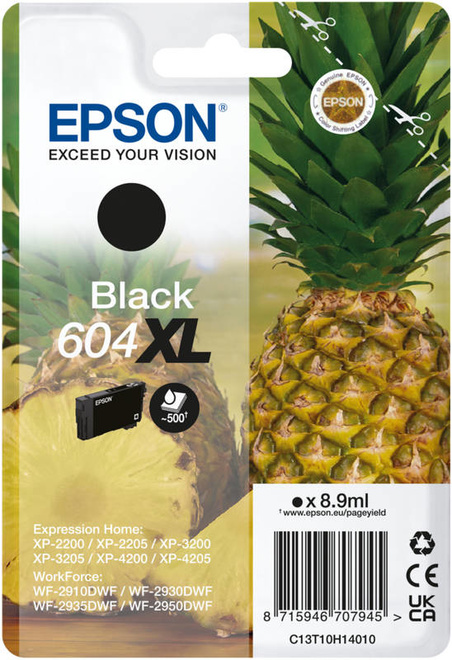 EPSON<br/>ananas black 604xl blister.