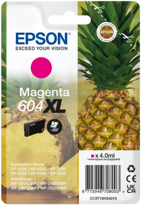 EPSON<br/>ananas magenta 604xl blister.
