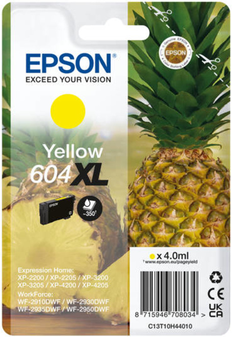 EPSON<br/>ananas yellow 604xl blister.